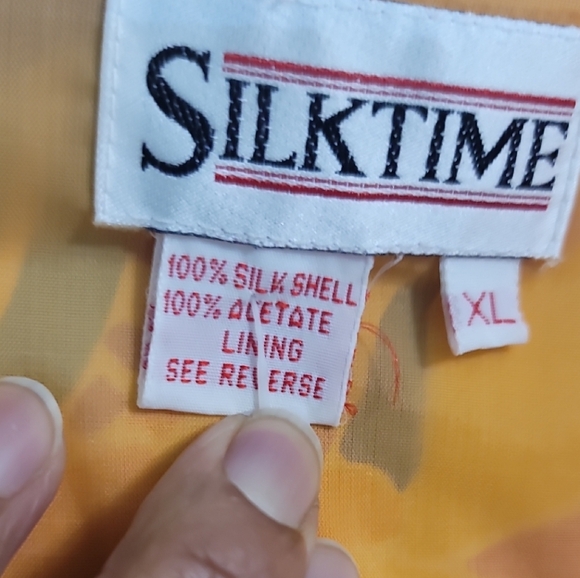 Silktime Vintage 80 90sColorful Printed Bomberjacket - Picture 5 of 5